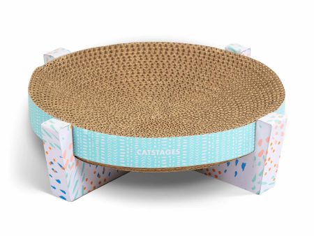 Catstages Scratch, Snuggle & Rest Corrugated Cat Scratcher With Catnip Online Hot Sale