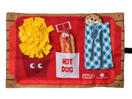 Nina Ottosson Activity Matz Fast Food Fun Game Dog Puzzle Mat Fashion