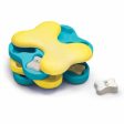 Nina Ottosson Dog Tornado Interactive Treat Dog Puzzle Toy Blue Yellow Level 2 Sale