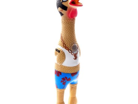 Outward Hound Squawkers Latex Rubber Earl Chicken Large Cheap