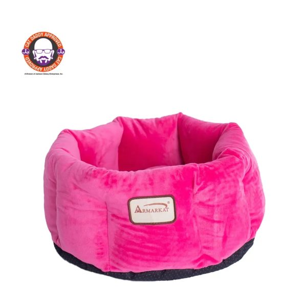 Armarkat Cat Bed, Warm Pet cuddle bed, PInk Sale