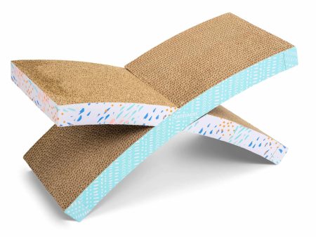 Catstages Easy Life Hammock Corrugated Cat Scratcher With Catnip on Sale