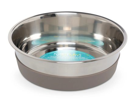 Messy Mutts Heavy Stainless Bowl w Removable Silicone Base Hot on Sale