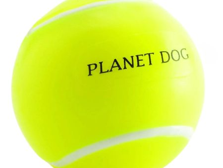 Planet Dog Orbee-Tuff Tennis Ball Treat-Dispensing Dog Chew Toy Yellow Sale