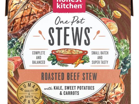 Honest Kitchen Dog One Pot Stew Roasted Beef With Kale; Sweet Potato And Carrots 10.5oz. (Case of 6) Cheap