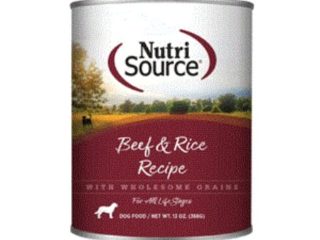 Nutrisource Dog Beef & Rice 13Oz (Case of 12) Cheap