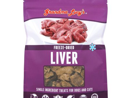 Grandma Lucys Dog Freeze Dried Liver Treat 3 oz.. Online Sale