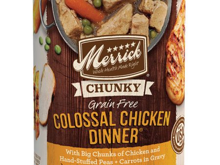 Merrick Dog Chunky Colossal Chicken 12.7oz. (Case of 12) on Sale