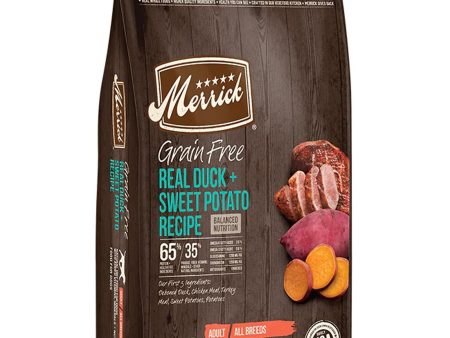 Merrick Dog Grain Free Duck And Sweet Potato 22Lb Discount