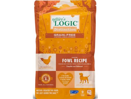 Natures Logic Dog Distinction Grain Free Fowl 24Lb Online