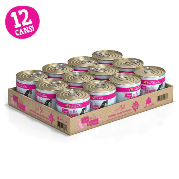 Dogs In The Kitchen Fowl Ball With Chicken And Turkey Au Jus 10oz. (Case of 12) Online Sale