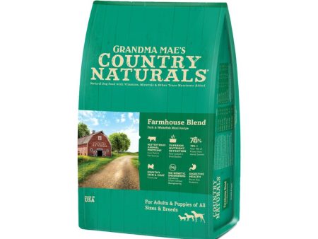 Grandma Mae s Country Naturals Dog Farmhouse Blend 24Lb Cheap