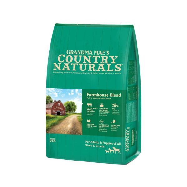 Grandma Mae s Country Naturals Dog Farmhouse Blend 24Lb Cheap