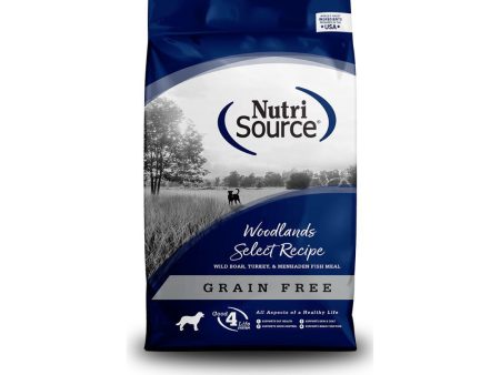 Nutrisource Dog Grain Free Woodlands Select Boar & Turkey 5Lb Online Sale