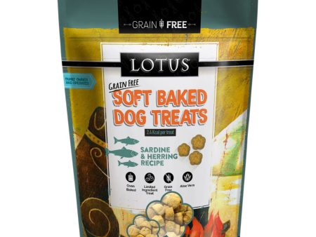 Lotus Dog Soft Baked Grain Free Sardine & Herring 10oz. Online