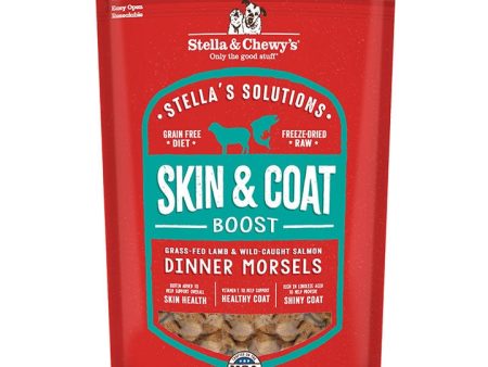 Stella and Chewys Dog Solutions Skin and Coat Boost Lamb and Salmon 13 Oz Sale