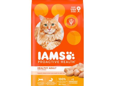 IAMS Proactive Health Adult Dry Cat Food Chicken 1ea 3.5 lb Fashion