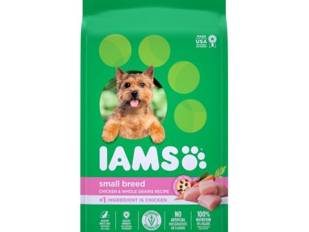 IAMS Small & Toy Breed Adult Dry Dog Food Real Chicken 1ea 7 lb Online Hot Sale