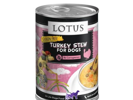 Lotus Dog Grain Free Turkey Stew 12.5oz. (Case of 12) Cheap