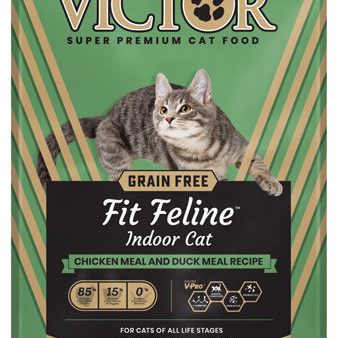 Victor Super Premium Dog Food Fit Feline Indoor Dry Cat Food Chicken & Duck 1ea 5 lb Online Hot Sale