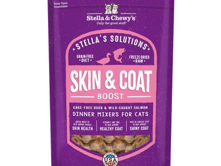 Stella and Chewys Solutions Skin and Coat Boost Freeze-Dried Duck 7.5oz. Online now