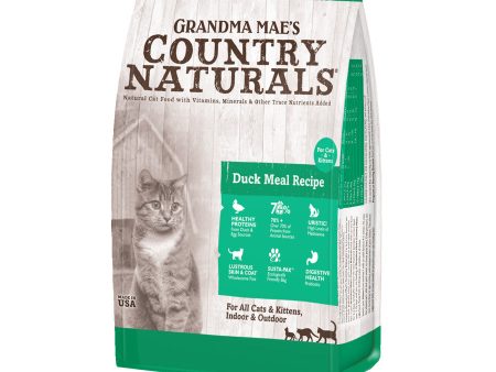 Grandma Mae s Country Naturals Dry Cat & Kitten Food Duck 1ea 3 lb Discount