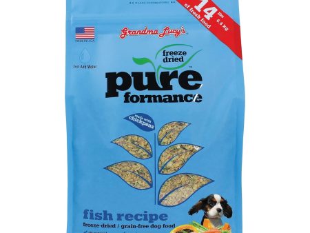 Grandma Lucys Dog Pure Grain Free Fish Chickpea 3 Lbs. For Cheap