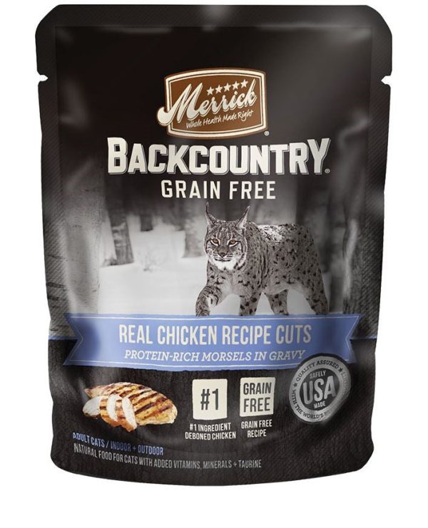 Merrick Cat Backcountry Real Chicken 3oz. (Case of 24) Online now