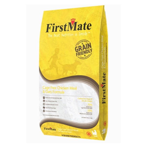 Firstmate Dog Grain Friendly Chicken Meal & Oats 25Lb. For Discount