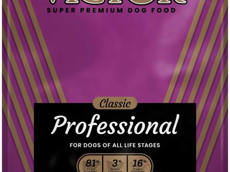 Victor Super Premium Dog Food Classic Professional Dry Dog Food Beef 1ea 5 lb Sale