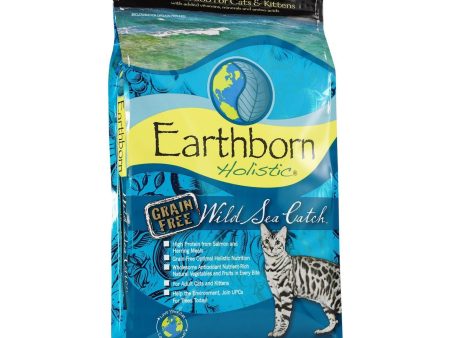 Earthborn Holistic Wild Sea Catch Grain Free Dry Cat Food 1ea 14 lb Hot on Sale