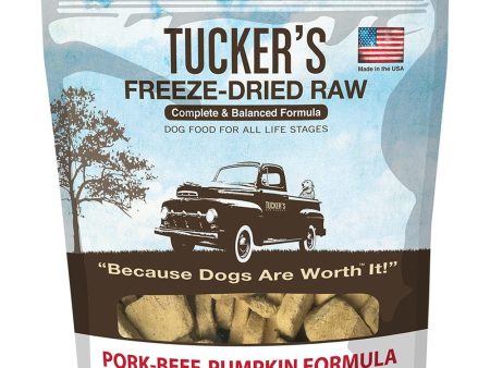 Tuckers Pork-Beef-Pumpkin; 14 oz. Online now