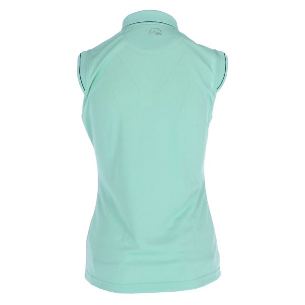 HKM Poloshirt Classico Mouwloos Mint Cheap