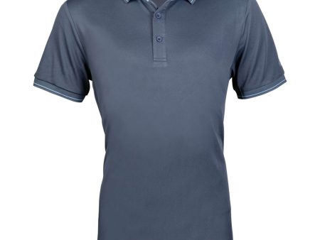 HKM Poloshirt Classico Heren Donkergrijs For Discount