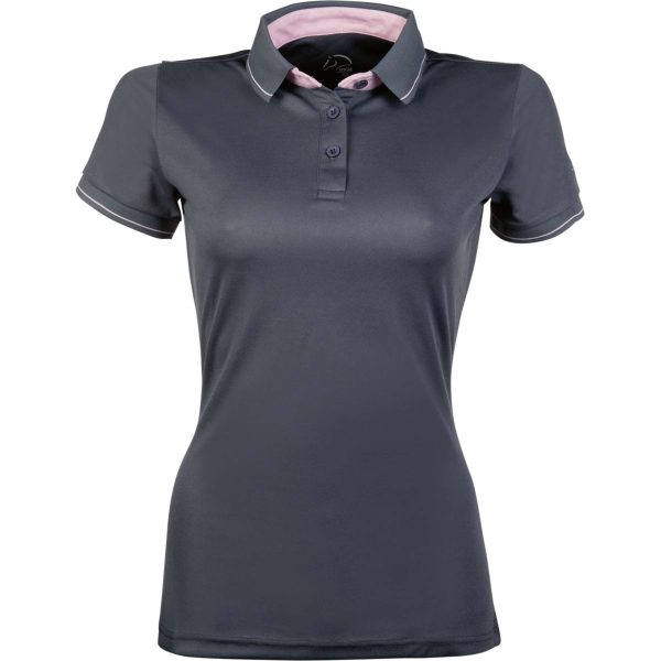 HKM Poloshirt Classico Donkergrijs Online Sale