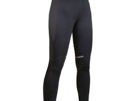 HKM Rijlegging Sports Siliconen Kniestukken Zwart Hot on Sale