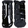 HKM Dressage Boots Comfort Lak Zwart Zwart Supply