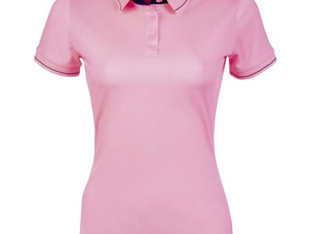 HKM Poloshirt Classico Neon Koraal Cheap