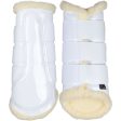 HKM Dressage Boots Comfort Lak Wit on Sale