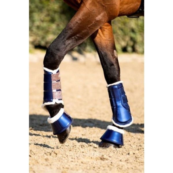 HB Showtime Beenbeschermers Gold Rush Glitter Navy on Sale