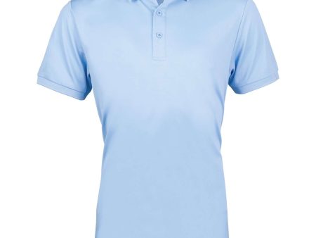 HKM Poloshirt Classico Heren Lichtblauw Supply