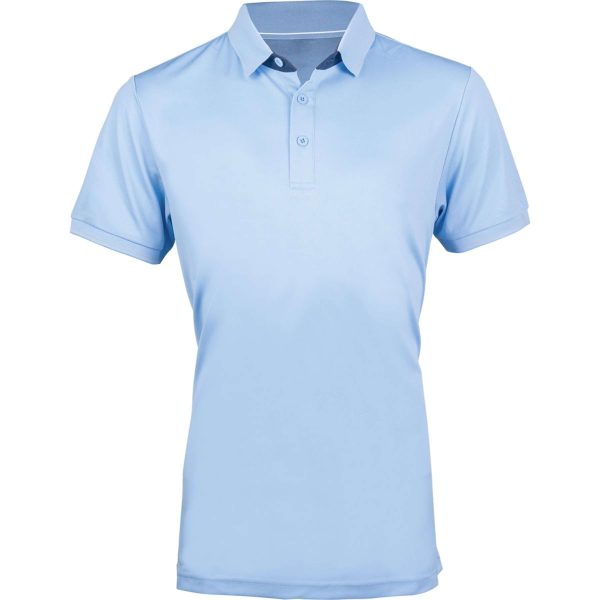 HKM Poloshirt Classico Heren Lichtblauw Supply