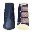 HB Showtime Beenbeschermers Gold Rush Glitter Navy on Sale