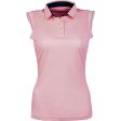 HKM Poloshirt Classico Mouwloos Neon Koraal Online Hot Sale