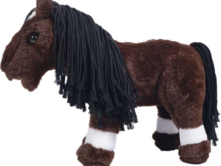 HKM Knuffel Pony Donkerbruin on Sale