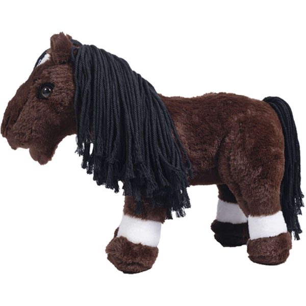 HKM Knuffel Pony Donkerbruin on Sale