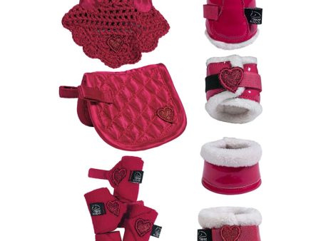 HKM Knuffel Pony Riding Starterset Rood Online Hot Sale