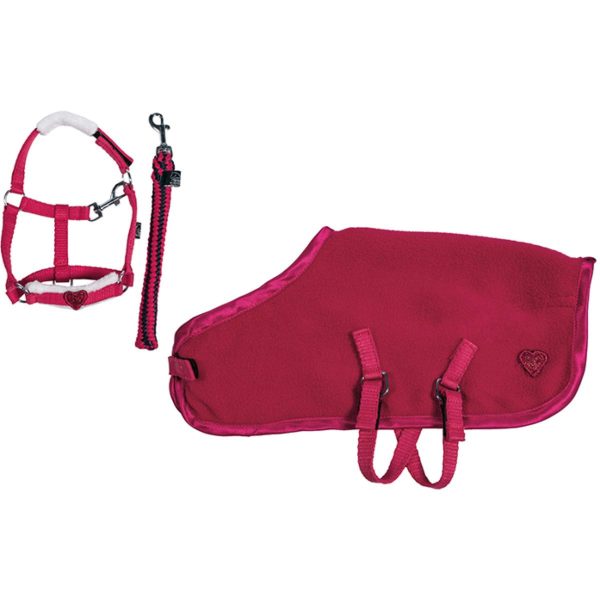 HKM Knuffel Pony Starterset Rood Online Hot Sale