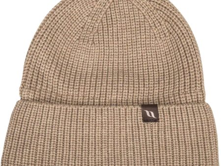 Back on Track Beanie Ava Wolmix Licht Beige on Sale